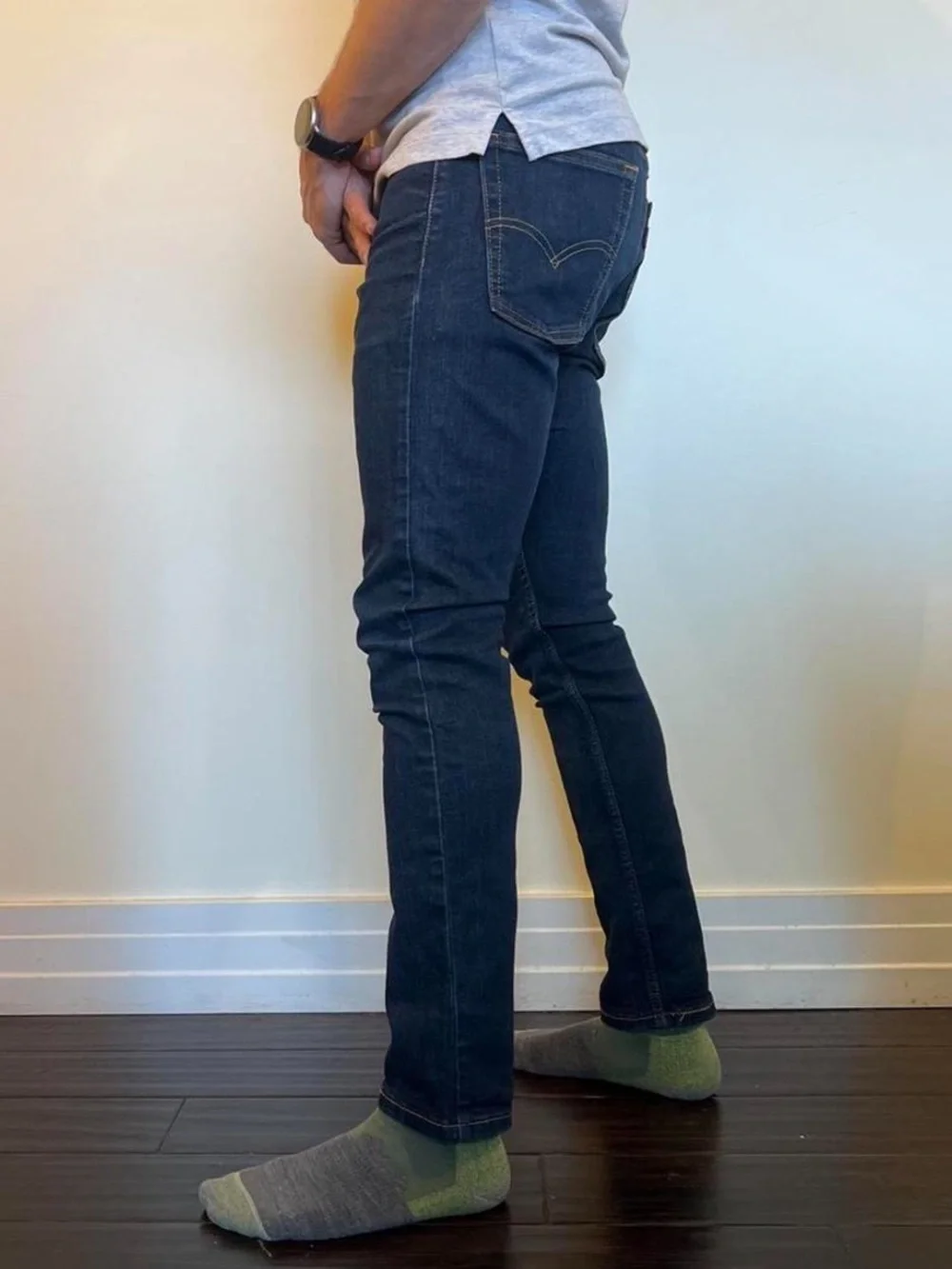 Levi's navy blue 510 slim jeans Size 30